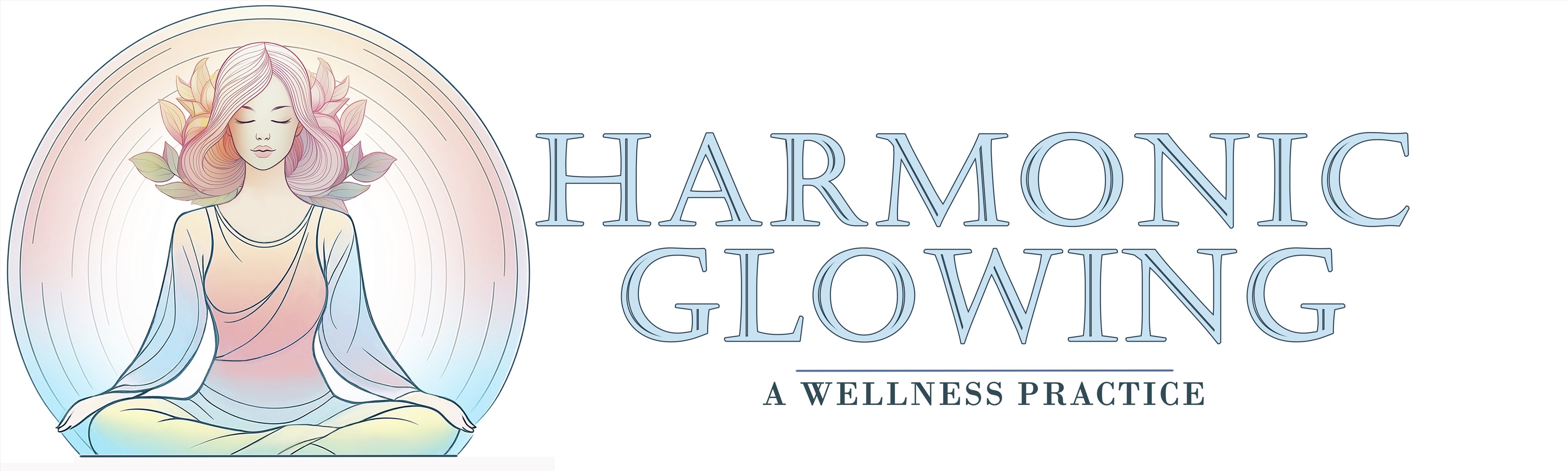 Harmonic Glowing A Wellness Practice Logo